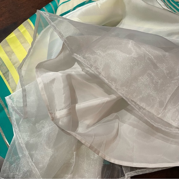 🌟HOST PICK🌟Tracy Reese ‘Arcata’ Striped Flare Midi Dress / Size 2Petite - Picture 13 of 13